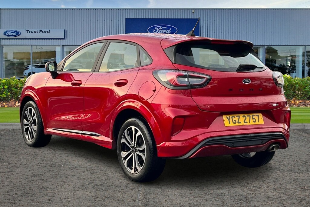 Ford Puma 1.0 Ecoboost Hybrid Mhev St-line - Rear Parkin YGZ2757 Red #2