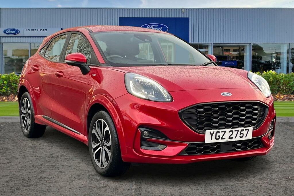 Ford Puma 1.0 Ecoboost Hybrid Mhev St-line - Rear Parkin Red