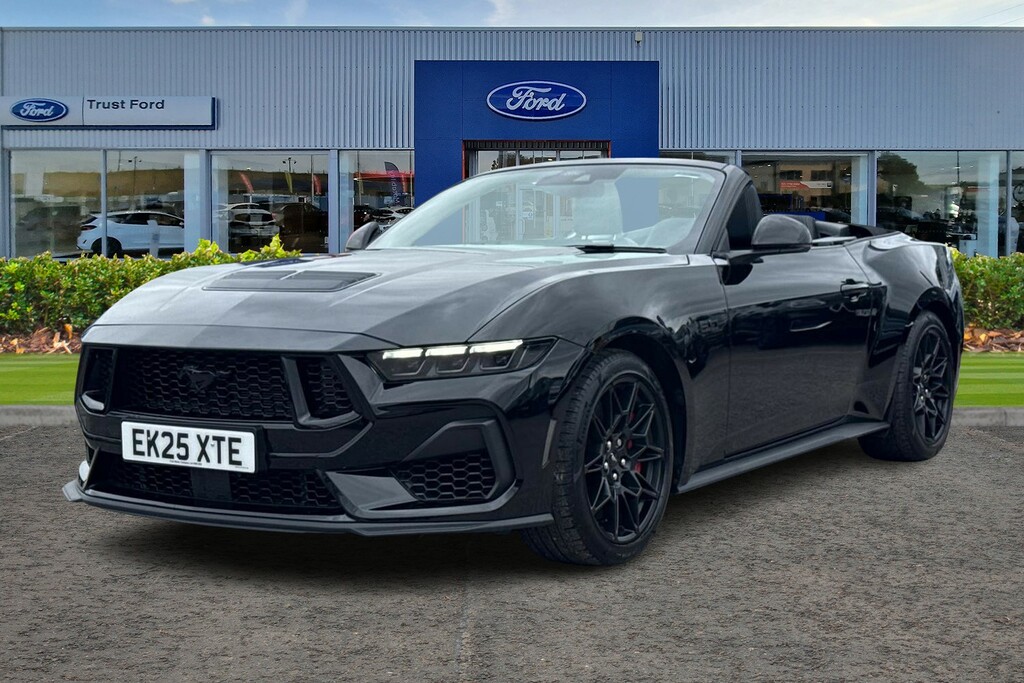 Ford Mustang 5.0 V8 Gt 2Dr- With Blind Spot Information System EK25XTE Black #4