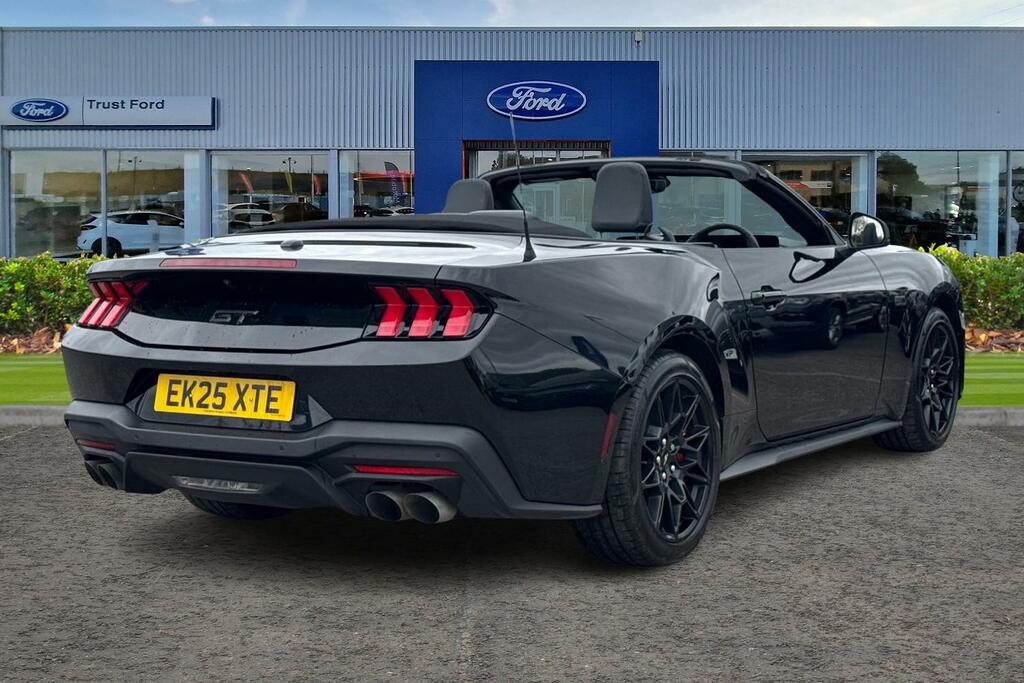 Ford Mustang 5.0 V8 Gt 2Dr- With Blind Spot Information System EK25XTE Black #3