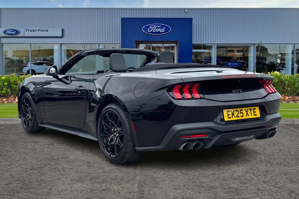 Ford Mustang 5.0 V8 Gt 2Dr- With Blind Spot Information System EK25XTE Black #2