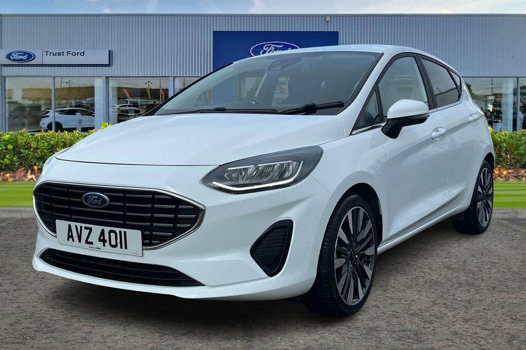 Ford Fiesta 1.0 Ecoboost Hbd Mhev 125 Titanium X AVZ4011 White #5
