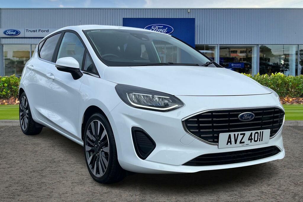 Ford Fiesta 1.0 Ecoboost Hbd Mhev 125 Titanium X White