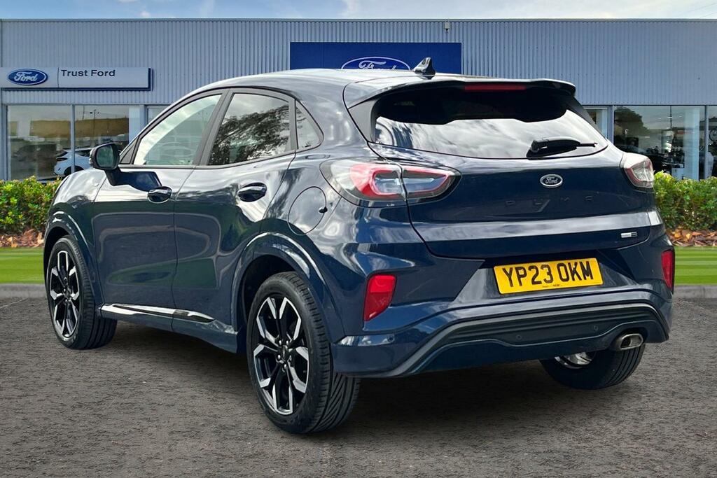 Ford Puma 1.0 Ecoboost Hybrid Mhev 155 St-line X YP23OKM Blue #2