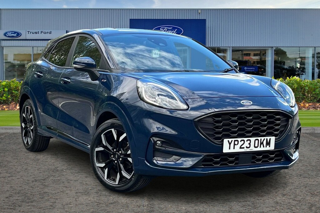 Ford Puma 1.0 Ecoboost Hybrid Mhev 155 St-line X Blue