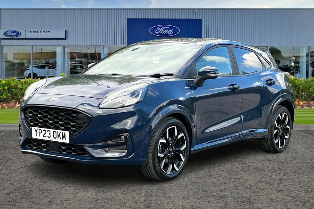 Ford Puma 1.0 Ecoboost Hybrid Mhev 155 St-line X YP23OKM Blue #5