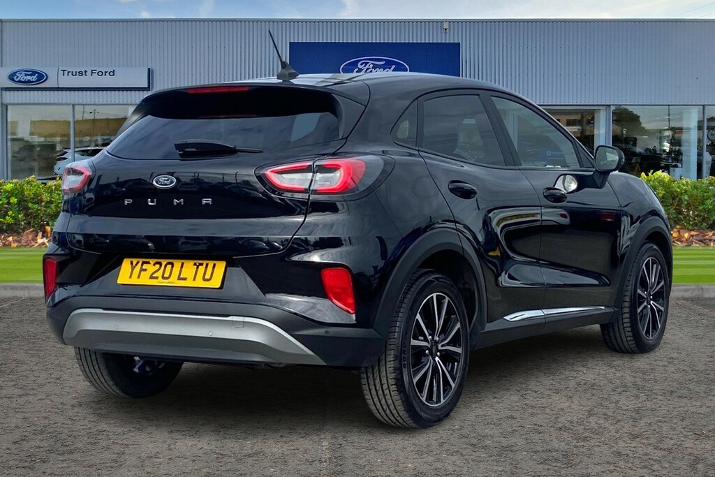 Ford Puma 1.0 Ecoboost Titanium 5Dr- With Wireless Charging YF20LTU Black #4