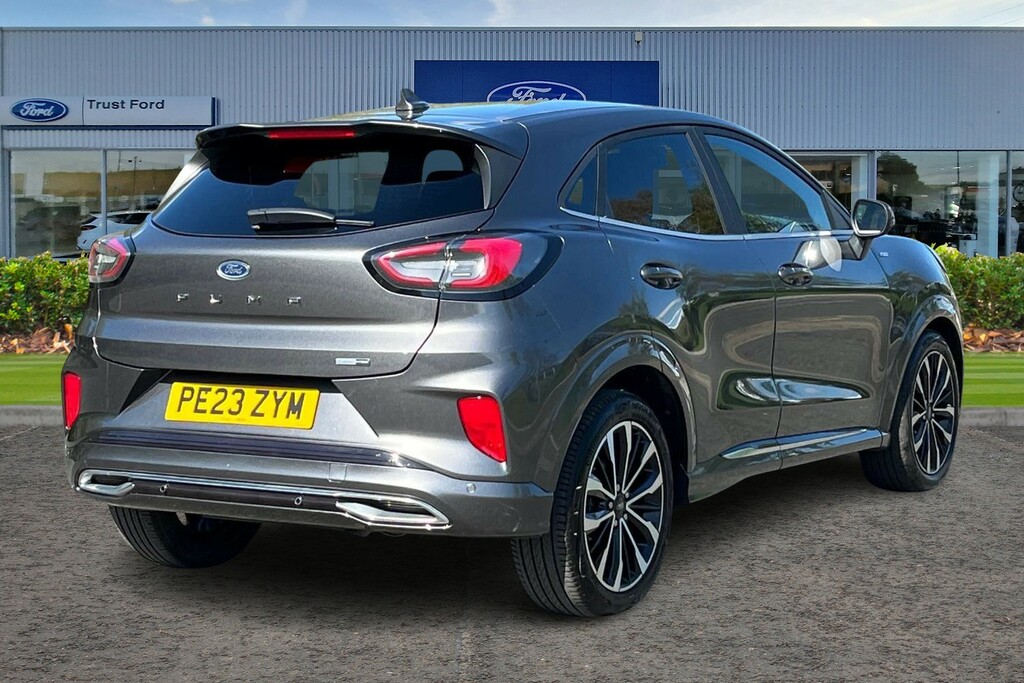 Ford Puma 1.0 Ecoboost Hybrid Mhev 155 St-line Vignale PE23ZYM Grey #4
