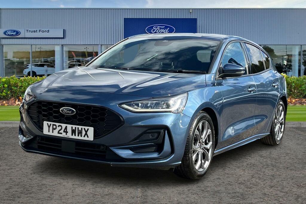 Ford Focus 1.0 St-line Sync4 Navigation Front Heated Seats Po YP24WWX Blue #5