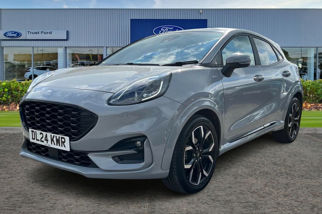 Ford Puma 1.0 Ecoboost Hybrid Mhev St-line X Dct DL24KWR Grey #5