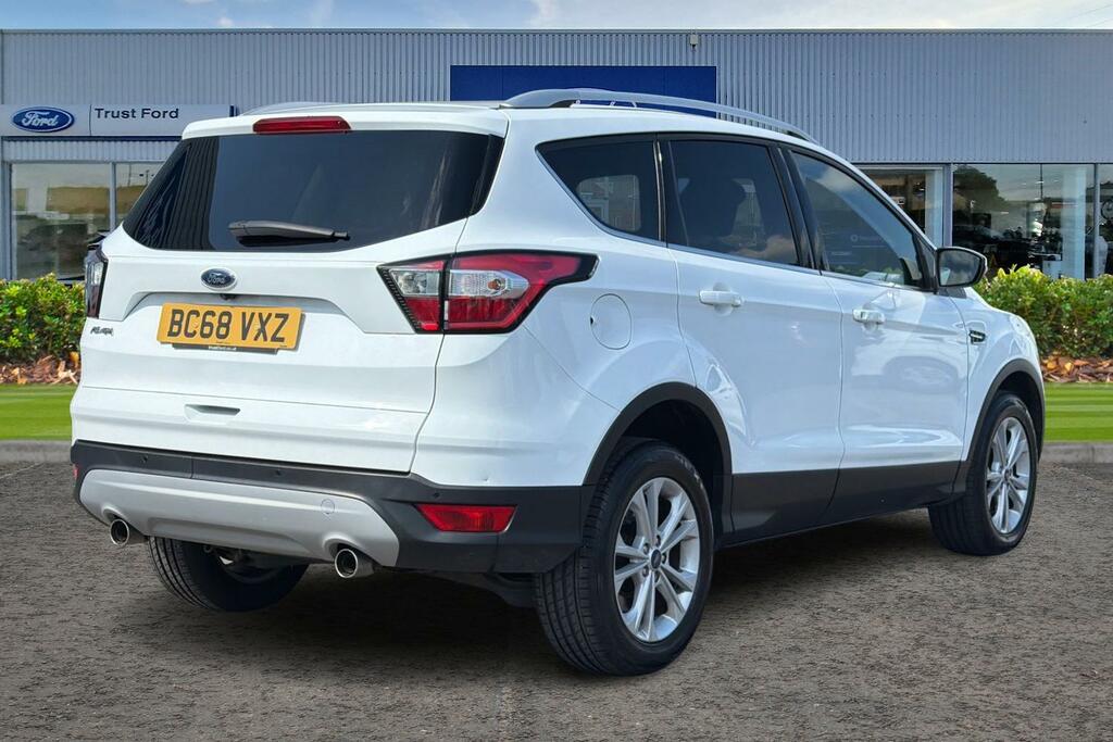 Ford Kuga 1.5 Tdci Titanium 2Wd With Sat Nav Hill Start BC68VXZ White #4