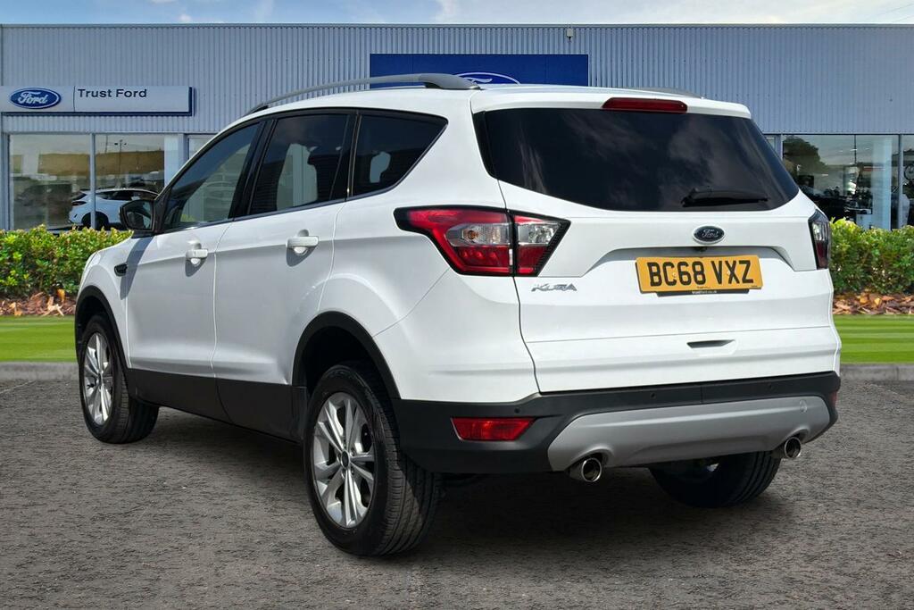 Ford Kuga 1.5 Tdci Titanium 2Wd With Sat Nav Hill Start BC68VXZ White #2