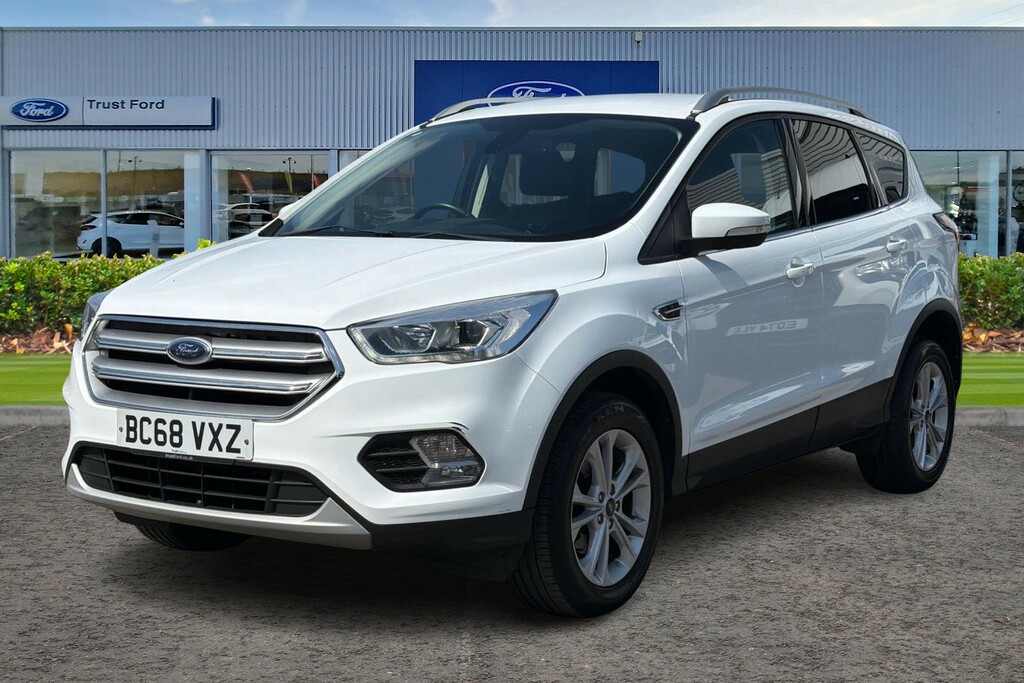 Ford Kuga 1.5 Tdci Titanium 2Wd With Sat Nav Hill Start BC68VXZ White #5