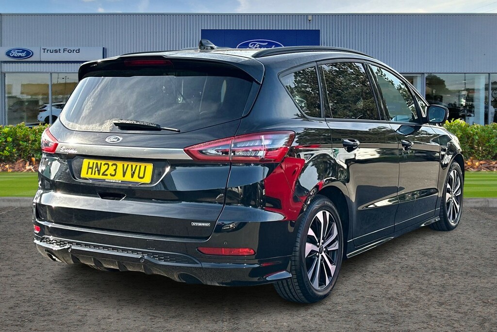 Ford S-Max 2.5 Fhev 190 St-line Lux Pack Cvt HN23VVU Black #4