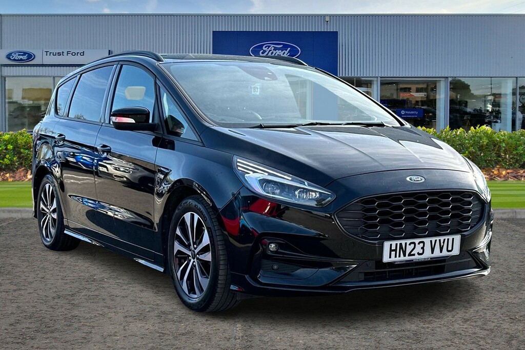 Ford S-Max 2.5 Fhev 190 St-line Lux Pack Cvt Black