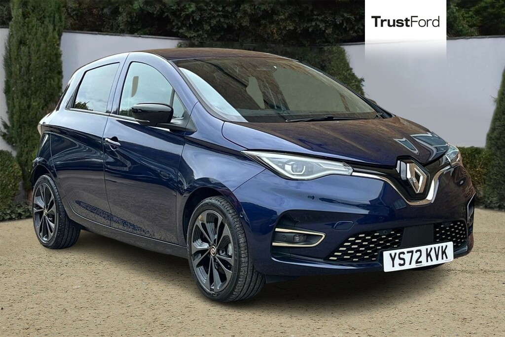 Renault Zoe 100Kw Iconic R135 50Kwh Boost Charge Blue