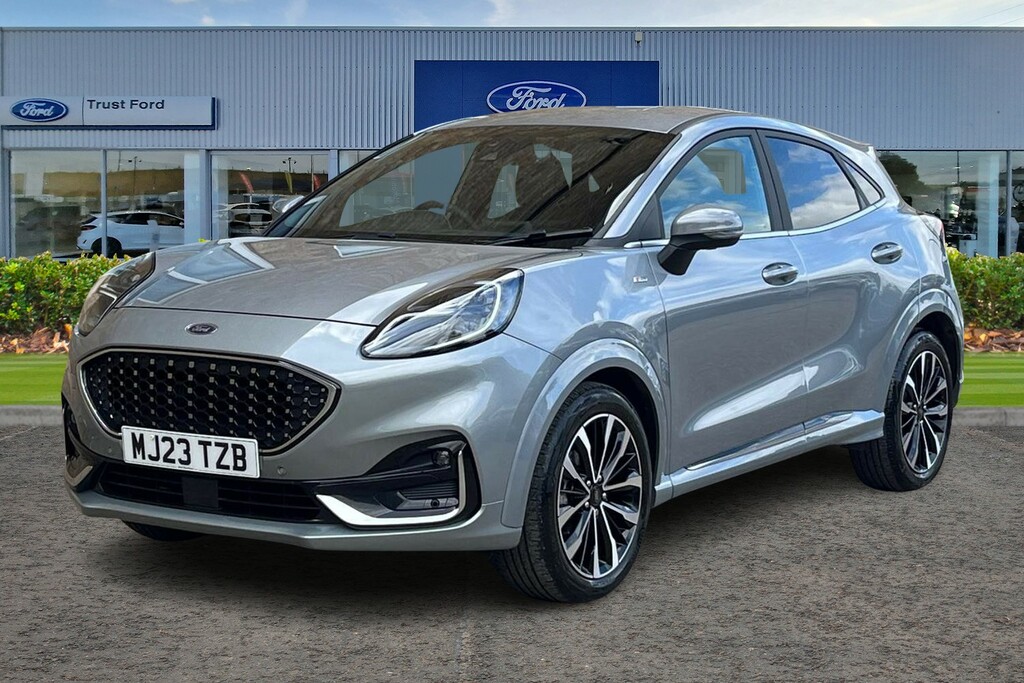 Ford Puma 1.0 Ecoboost Hybr Mhev 155 St-line Vignale Dct MJ23TZB Silver #5