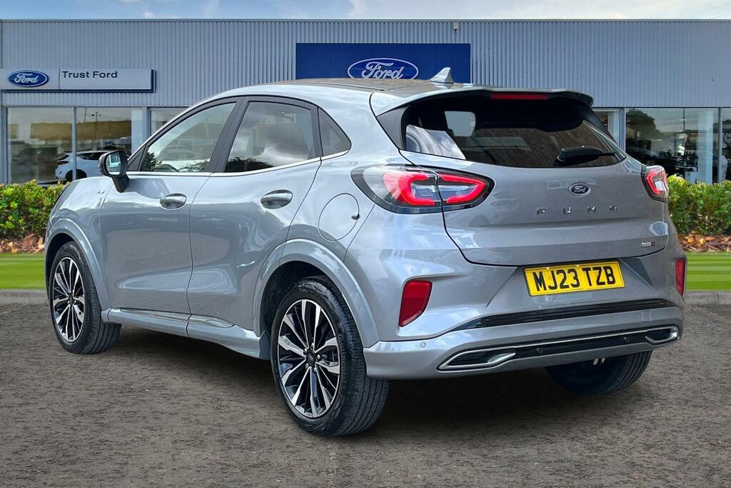 Ford Puma 1.0 Ecoboost Hybr Mhev 155 St-line Vignale Dct MJ23TZB Silver #2
