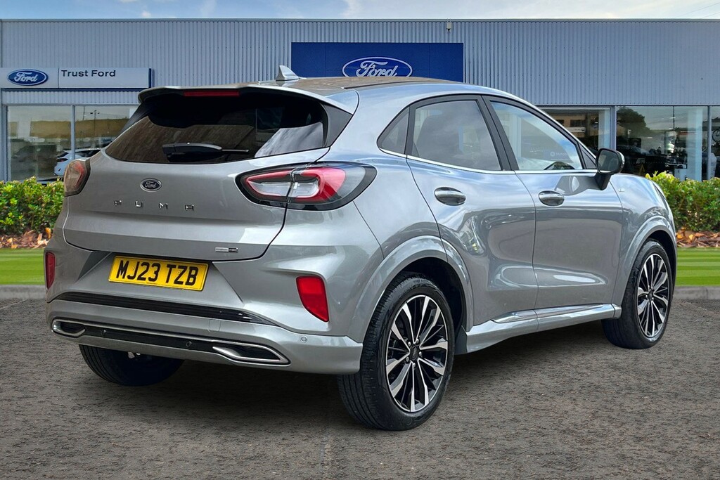 Ford Puma 1.0 Ecoboost Hybr Mhev 155 St-line Vignale Dct MJ23TZB Silver #4