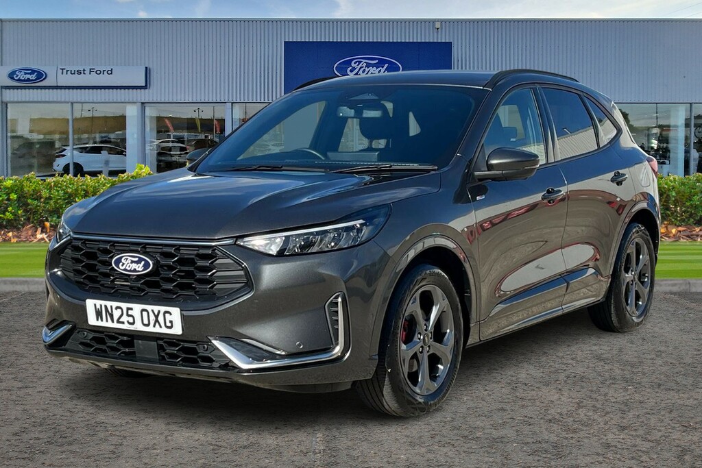 Ford Kuga 2.5H Duratec St-line Suv Hybrid Cvt Eur WN25OXG Grey #5