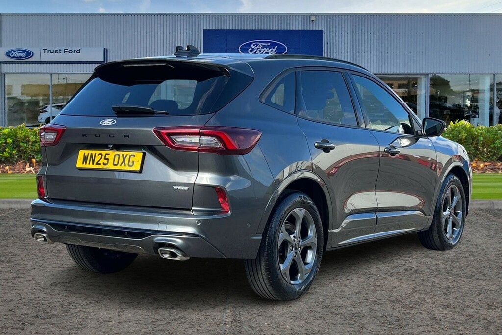 Ford Kuga 2.5H Duratec St-line Suv Hybrid Cvt Eur WN25OXG Grey #4