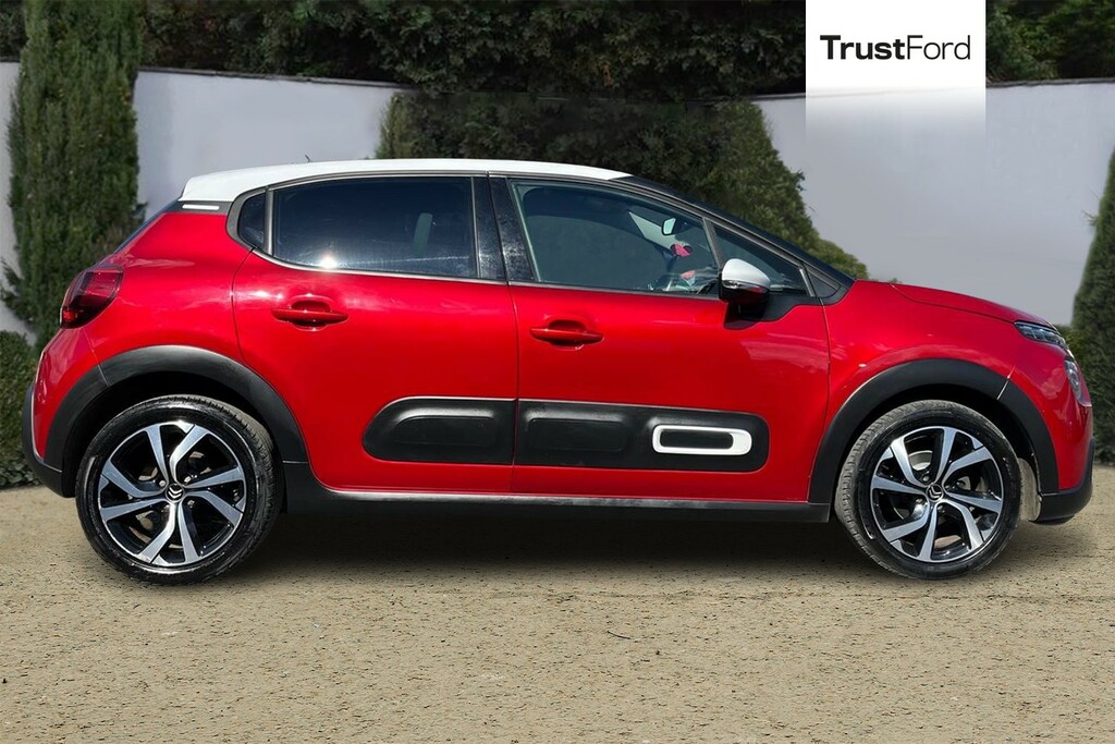 Citroen C3 1.2 Puretech Shine Plus GY22HYJ Red #3