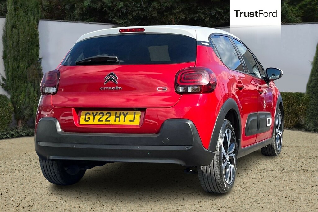 Citroen C3 1.2 Puretech Shine Plus GY22HYJ Red #4