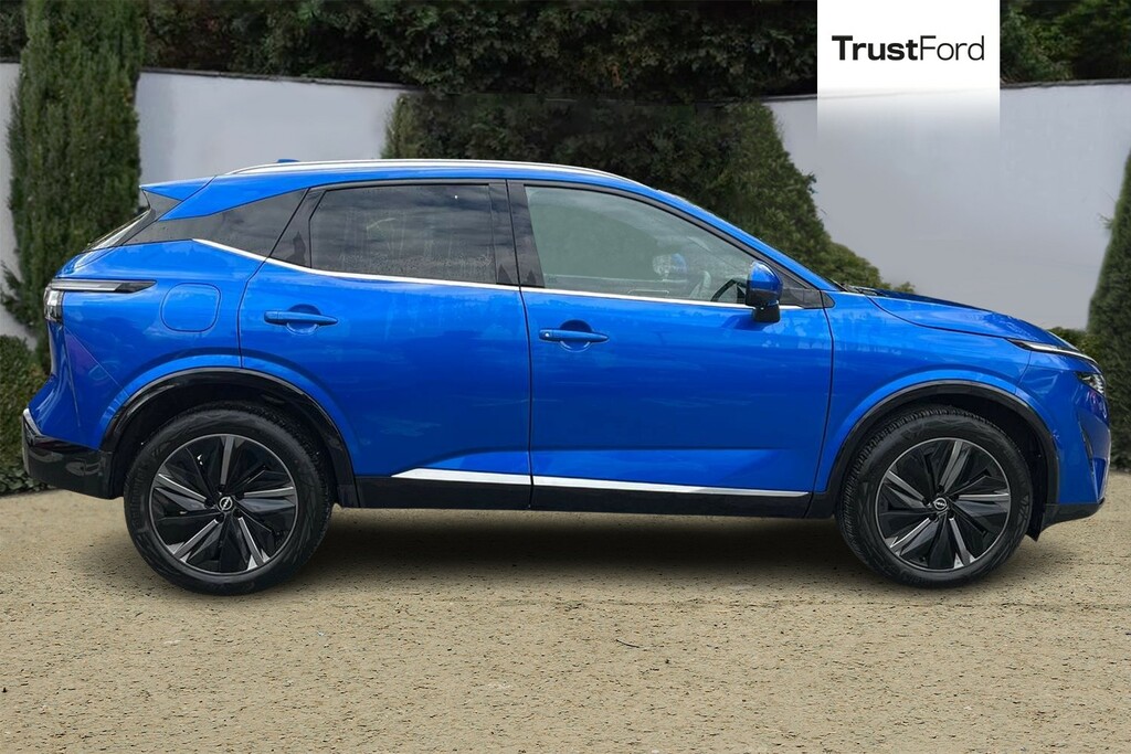 Nissan Qashqai 1.3 Dig-t Mh Tekna Panoramic Roof 360 Camera W ST25PCX Blue #3