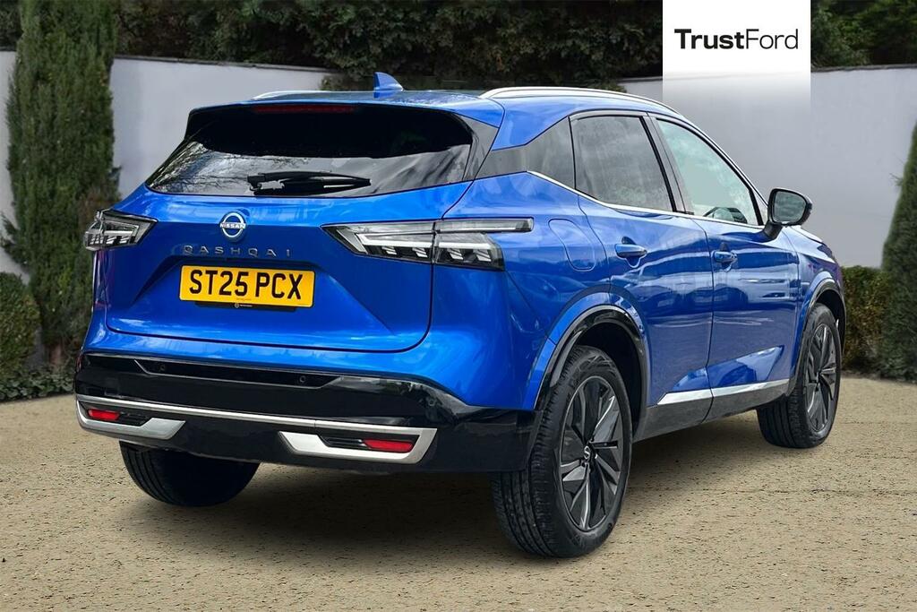 Nissan Qashqai 1.3 Dig-t Mh Tekna Panoramic Roof 360 Camera W ST25PCX Blue #4