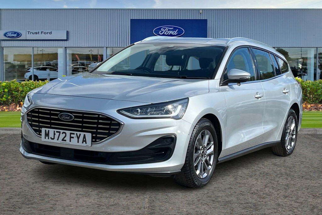 Ford Focus 1.0 Titanium Estate Sync4 Navigation Front Rear MJ72FYA Silver #5