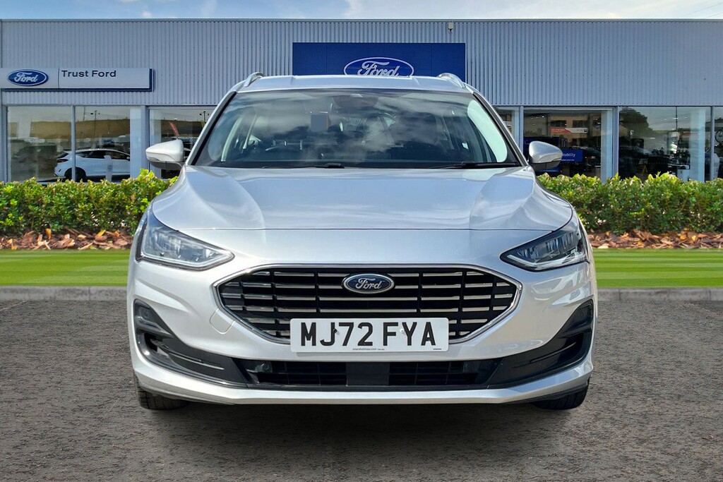 Ford Focus 1.0 Titanium Estate Sync4 Navigation Front Rear MJ72FYA Silver #6