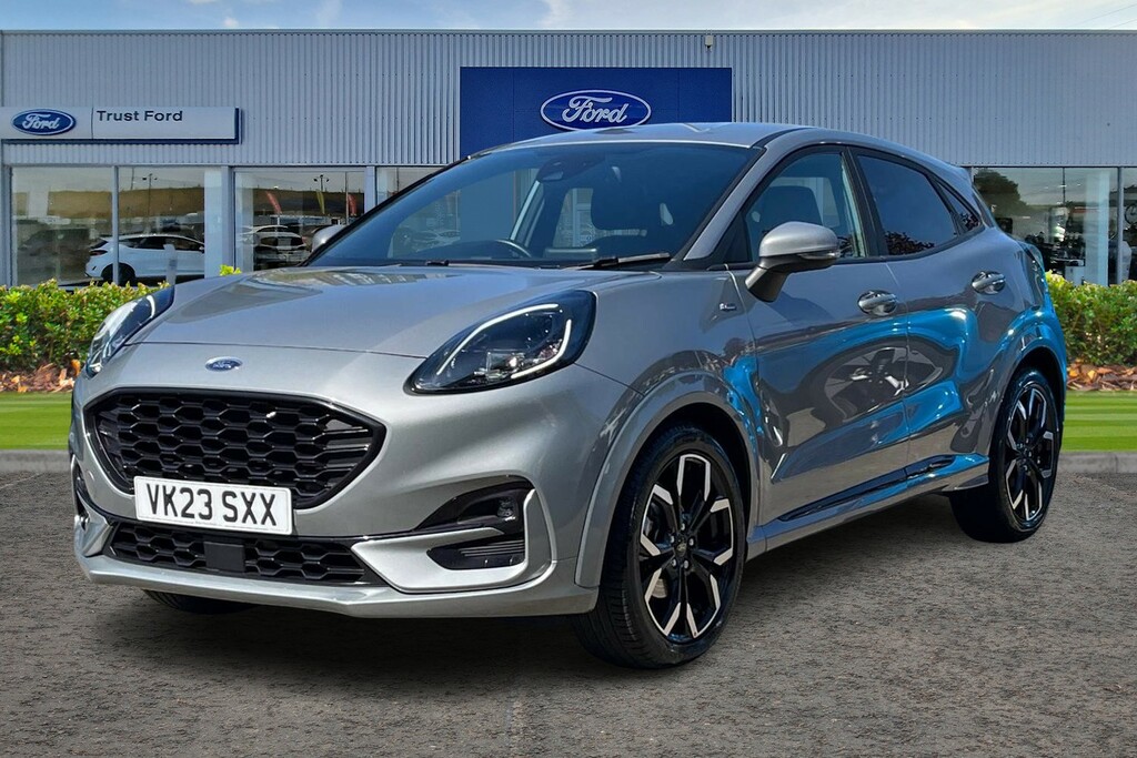 Ford Puma 1.0T Ecoboost Mhev St-line X Suv Hybrid VK23SXX Silver #5