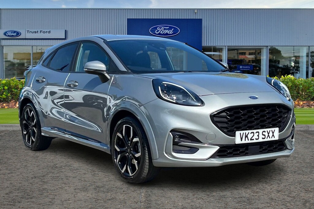 Ford Puma 1.0T Ecoboost Mhev St-line X Suv Hybrid Silver