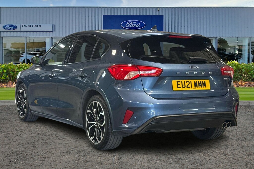 Ford Focus 1.0 Ecoboost Hybrid Mhev 125 St-line X Edition EU21WMM Blue #2