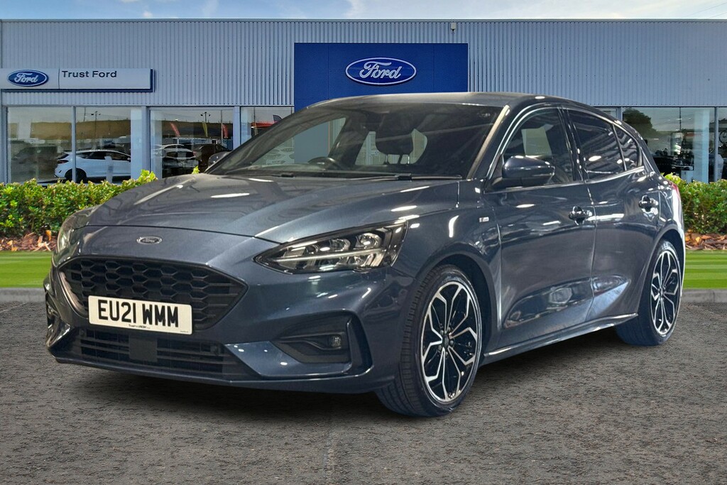 Ford Focus 1.0 Ecoboost Hybrid Mhev 125 St-line X Edition EU21WMM Blue #5