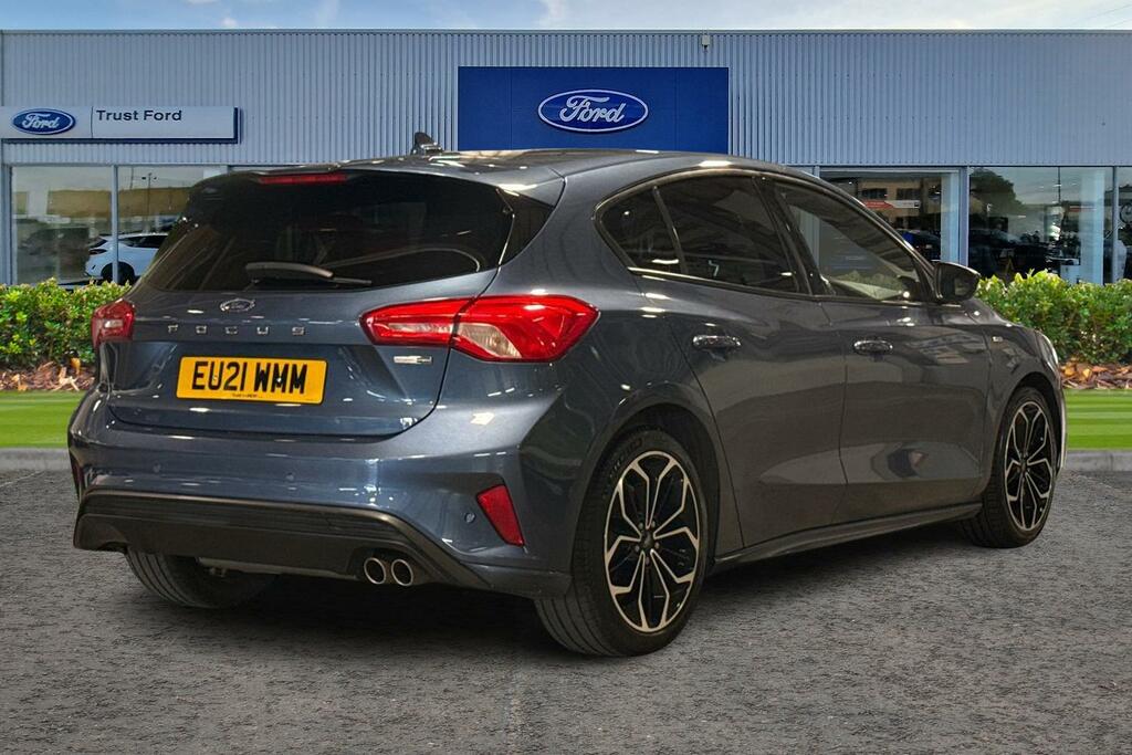 Ford Focus 1.0 Ecoboost Hybrid Mhev 125 St-line X Edition EU21WMM Blue #4