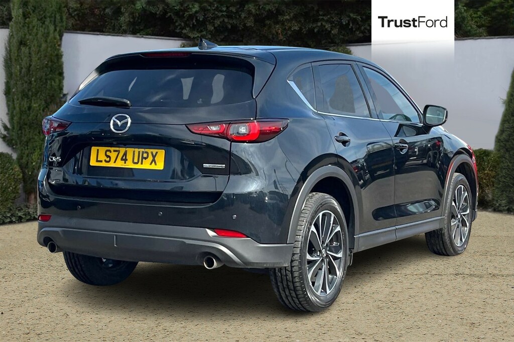 Mazda CX-5 2.0 E-skyactiv G Mhev Exclusive-line - Sunroof LS74UPX Black #4
