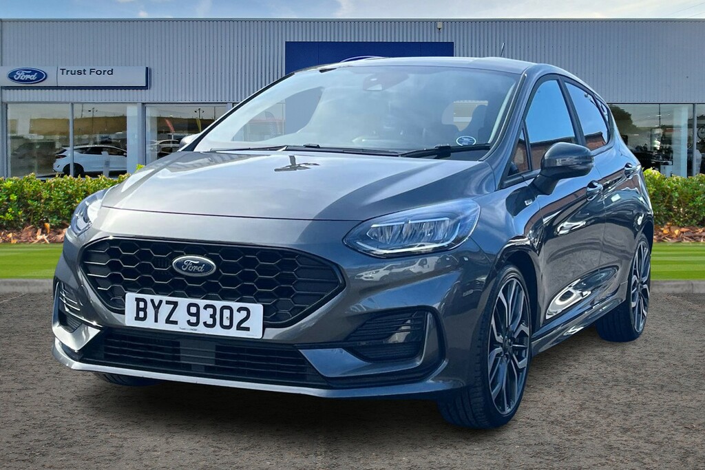 Ford Fiesta 1.0 Ecoboost St-line X BYZ9302 Grey #5