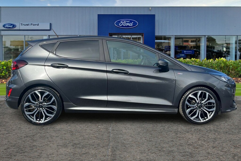 Ford Fiesta 1.0 Ecoboost St-line X BYZ9302 Grey #3