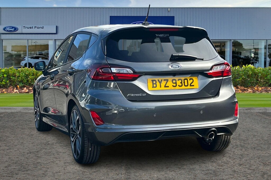 Ford Fiesta 1.0 Ecoboost St-line X BYZ9302 Grey #2