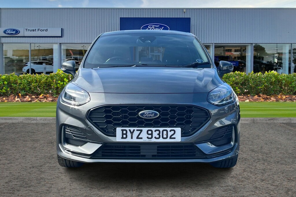 Ford Fiesta 1.0 Ecoboost St-line X BYZ9302 Grey #6
