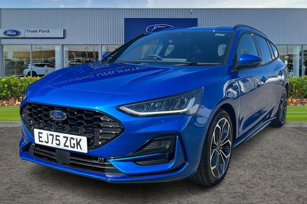 Ford Focus 1.0 Ecoboost Hybrid Mhev 155 St-line X Blue #5