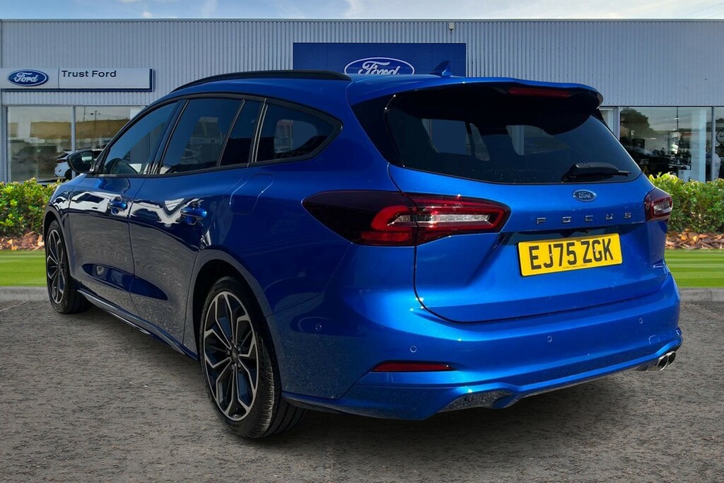Ford Focus 1.0 Ecoboost Hybrid Mhev 155 St-line X Blue #2