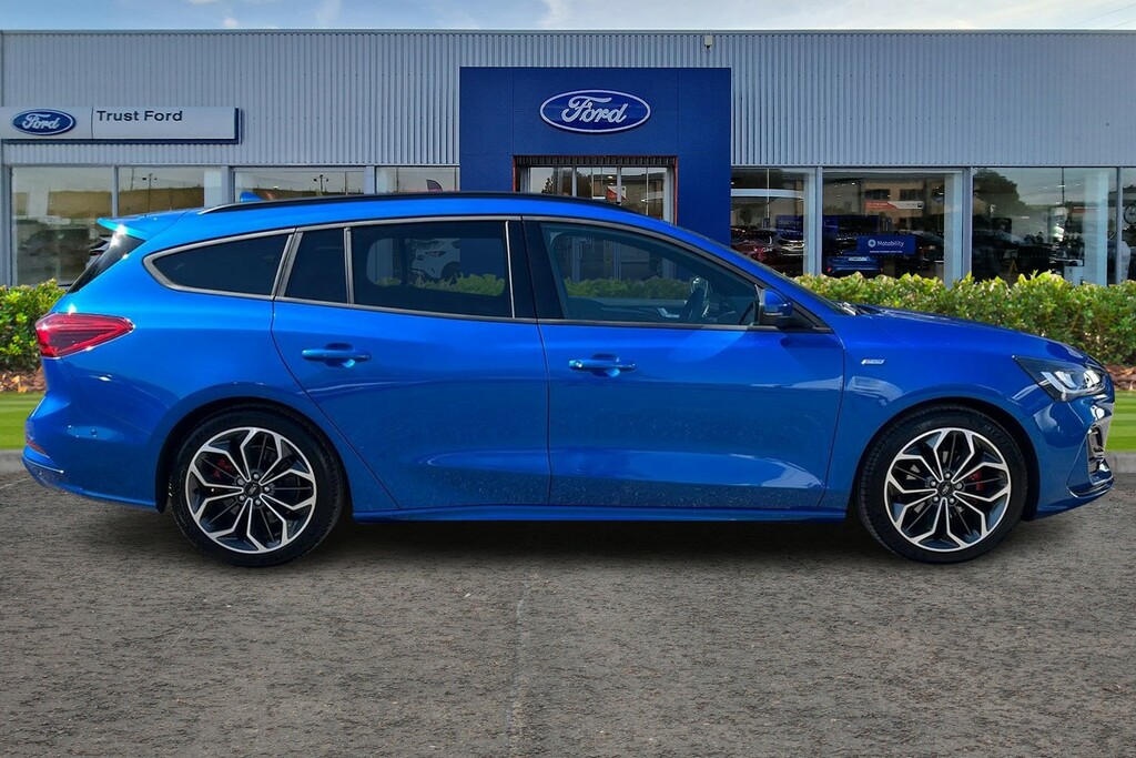 Ford Focus 1.0 Ecoboost Hybrid Mhev 155 St-line X Blue #3