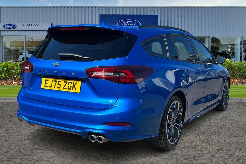 Ford Focus 1.0 Ecoboost Hybrid Mhev 155 St-line X Blue #4