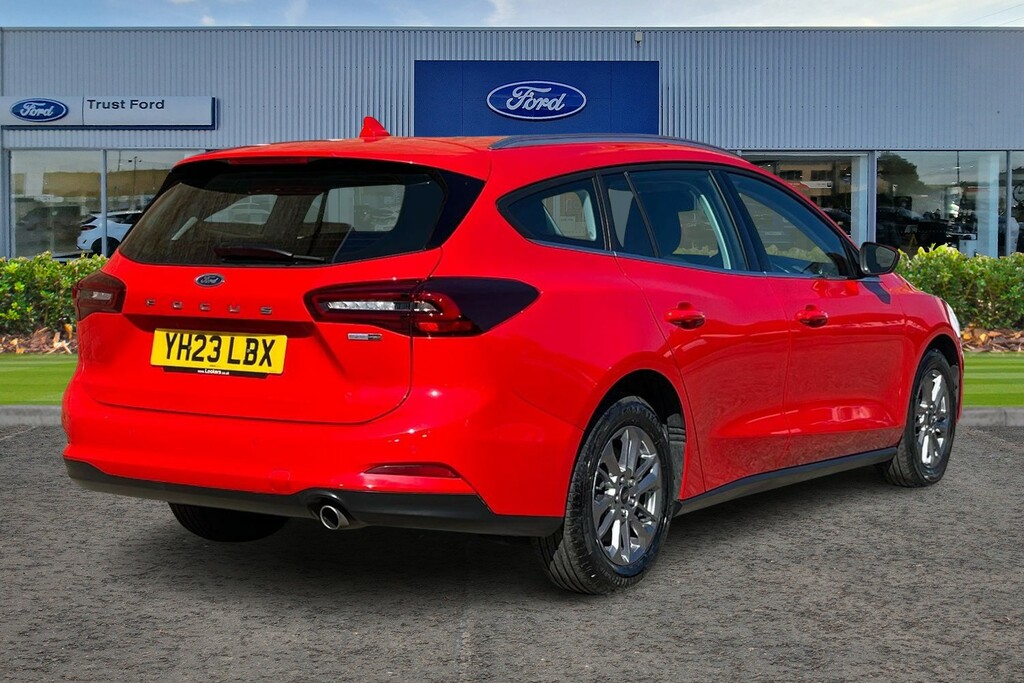 Ford Focus 1.0 Ecoboost Hybrid Mhev Titanium YH23LBX Red #4