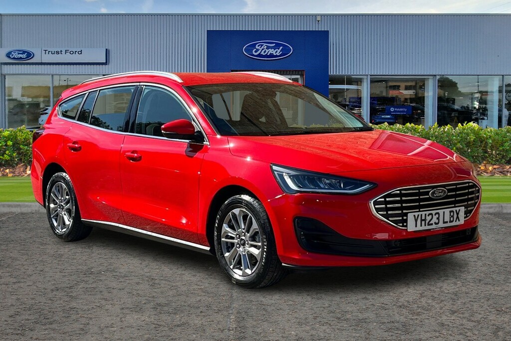 Ford Focus 1.0 Ecoboost Hybrid Mhev Titanium Red