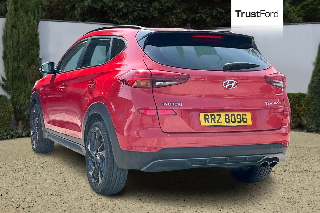 Hyundai Tucson 1.6 Crdi 48V Mhd 136 N Line 2Wd- Parking Senso Red #2