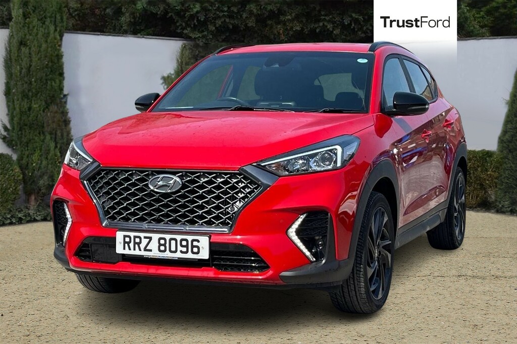 Hyundai Tucson 1.6 Crdi 48V Mhd 136 N Line 2Wd- Parking Senso Red #5