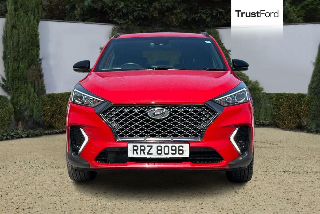 Hyundai Tucson 1.6 Crdi 48V Mhd 136 N Line 2Wd- Parking Senso Red #6